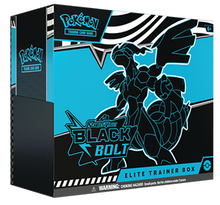Lade das Bild in den Galerie-Viewer, Pokemon - Black Bolt White Flare Schwarze Blitze Weiße Flammen Elite Top Trainer Box Deutsch Englisch (Start 18.07.2025)
