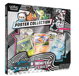 Pokemon - Black Bolt White Flare Schwarze Blitze Weiße Flammen Poster Collection Deutsch Englisch (Start 18.07.2025)