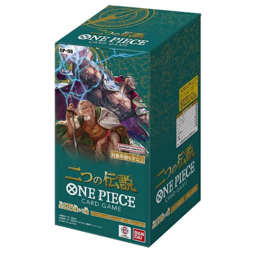 One Piece Card Game - Two Legends OP08 OP 8 Japanisch 24 Booster (Start 24.05 Japan)