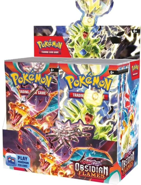 Pokemon - Obsidian Flames Obsidian Flammen 36 Booster Display Deutsch/Englisch