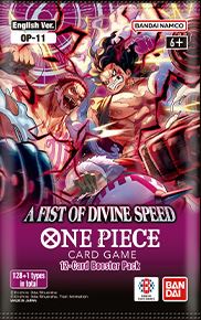 One Piece Card Game - A Fist Of Divine Speed OP11 OP 11 Japanisch 24 Booster