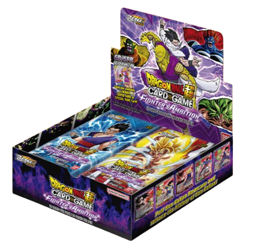 DragonBall Super Card Game - Fighters Ambition Zenkai 2 DB19 Booster Display