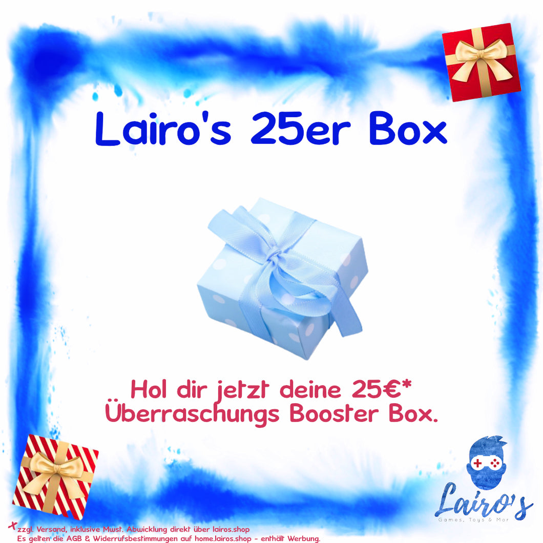 Pokemon - Überraschungsboxen mit 25 / 50 / 100 Euro - nur OVP Ware