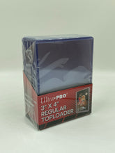 Lade das Bild in den Galerie-Viewer, Ultra Pro Regular Toploader 25 Stück - Schutz für Karten 3&quot; x 4&quot; Ultra Clear

