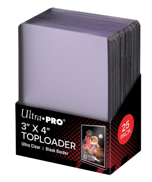 Ultra Pro Regular Toploader 25 Stück - Schutz für Karten 3