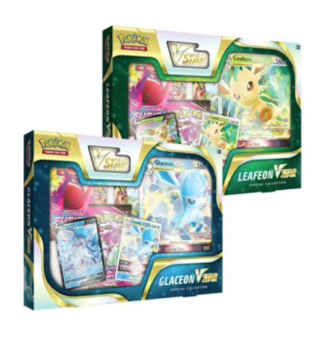 Pokemon - Vstar Special Collection Leafeon Glaceon Folipurba Glaziola Box Englisch