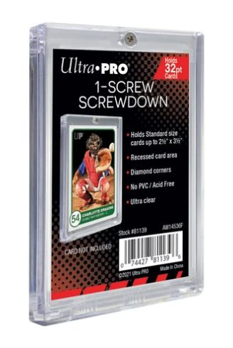 Ultra Pro UP Single-Screw Screwdown Holder- starker Schutz für eine Karte