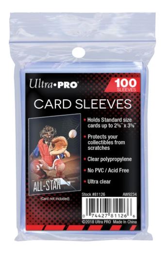 Ultra Pro UP Card Sleeves - Schutz für Karten 100 Stück Pack