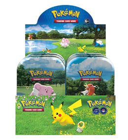 Pokemon - Pokemon GO Mini Tins 5er Artwork Set Englisch